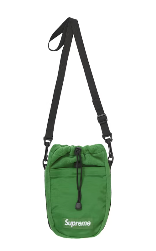 Supreme Polartec Sling Bag Green