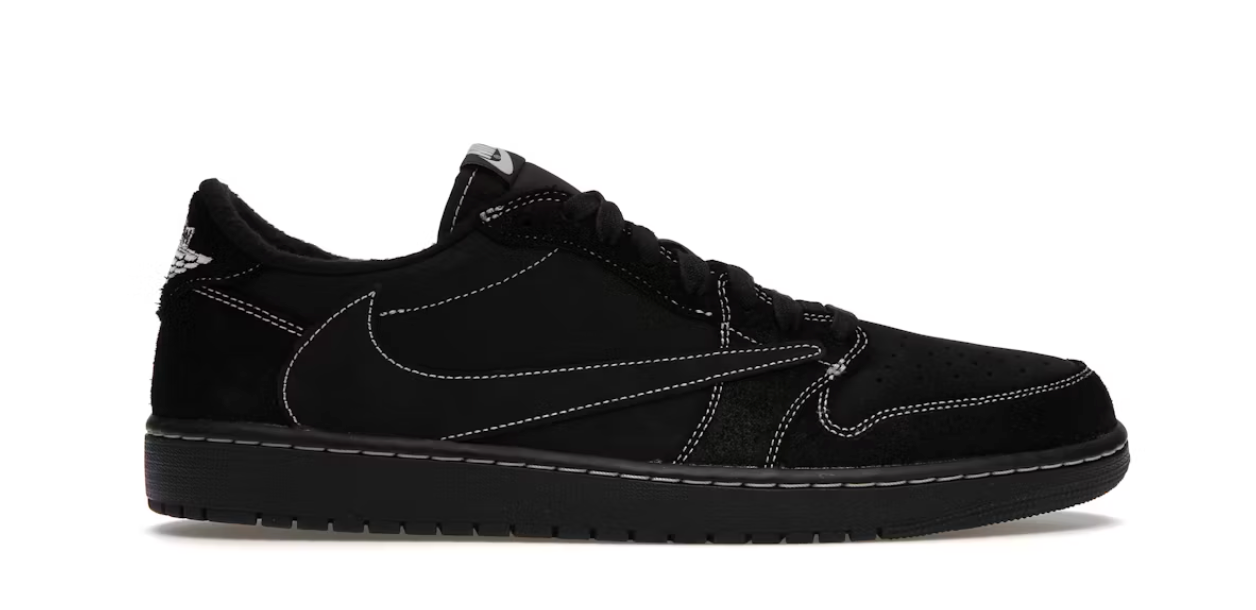 Jordan 1 Retro Low OG SP Travis Scott "Black Phantom"