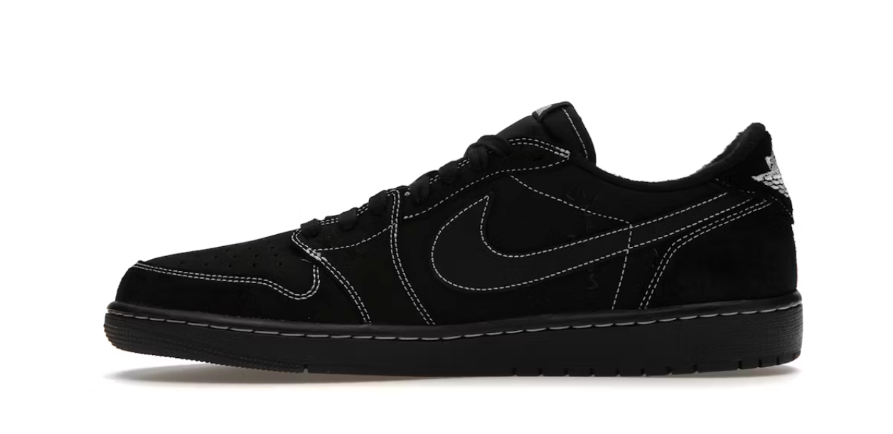 Jordan 1 Retro Low OG SP Travis Scott "Black Phantom"