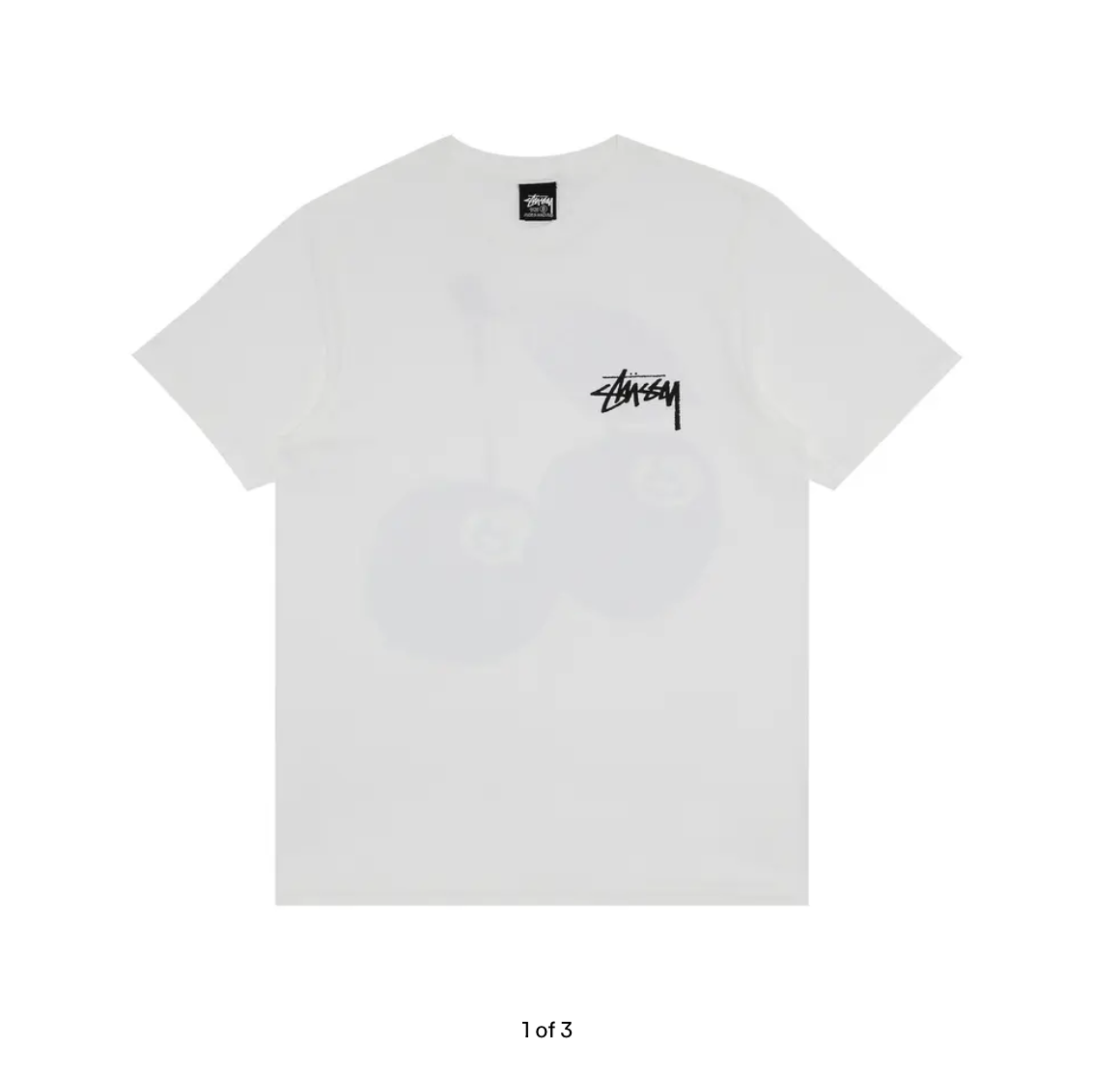 Stussy Cherries Tee "White"