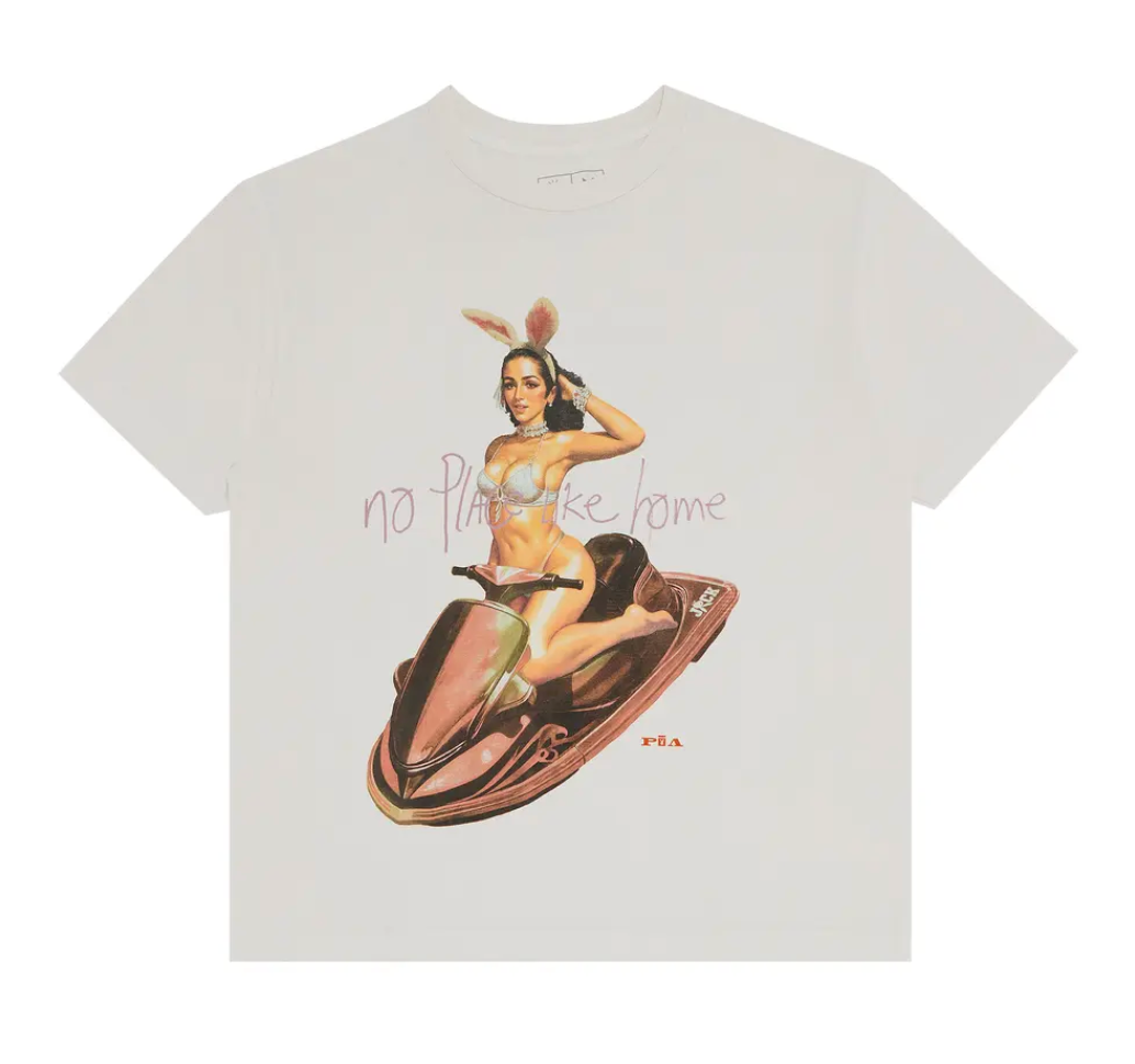 Cactus Jack by Travis Scott x Playboy Tee I "White"