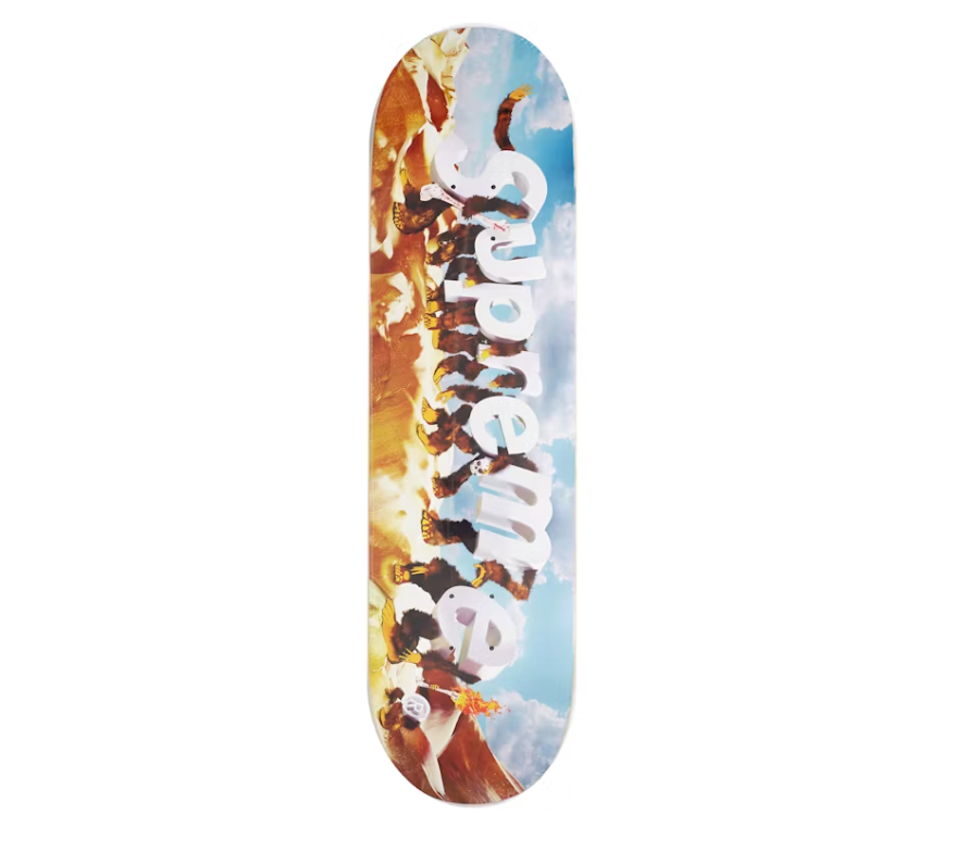 Supreme Apes Skateboard Deck Day (Displayed)