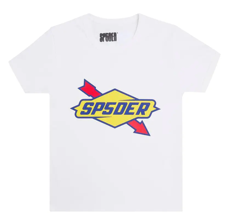 Sp5der The Spot Baby Tee 'White' (Kids)