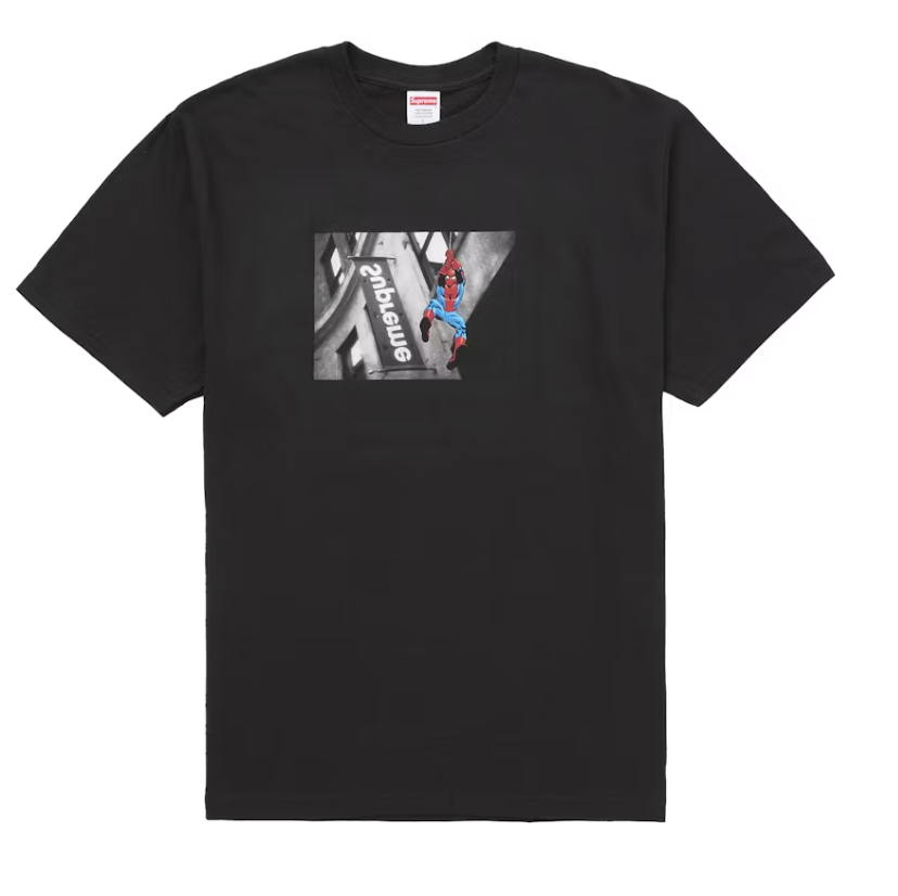 Supreme Spider-Man Tee Black (SS26)