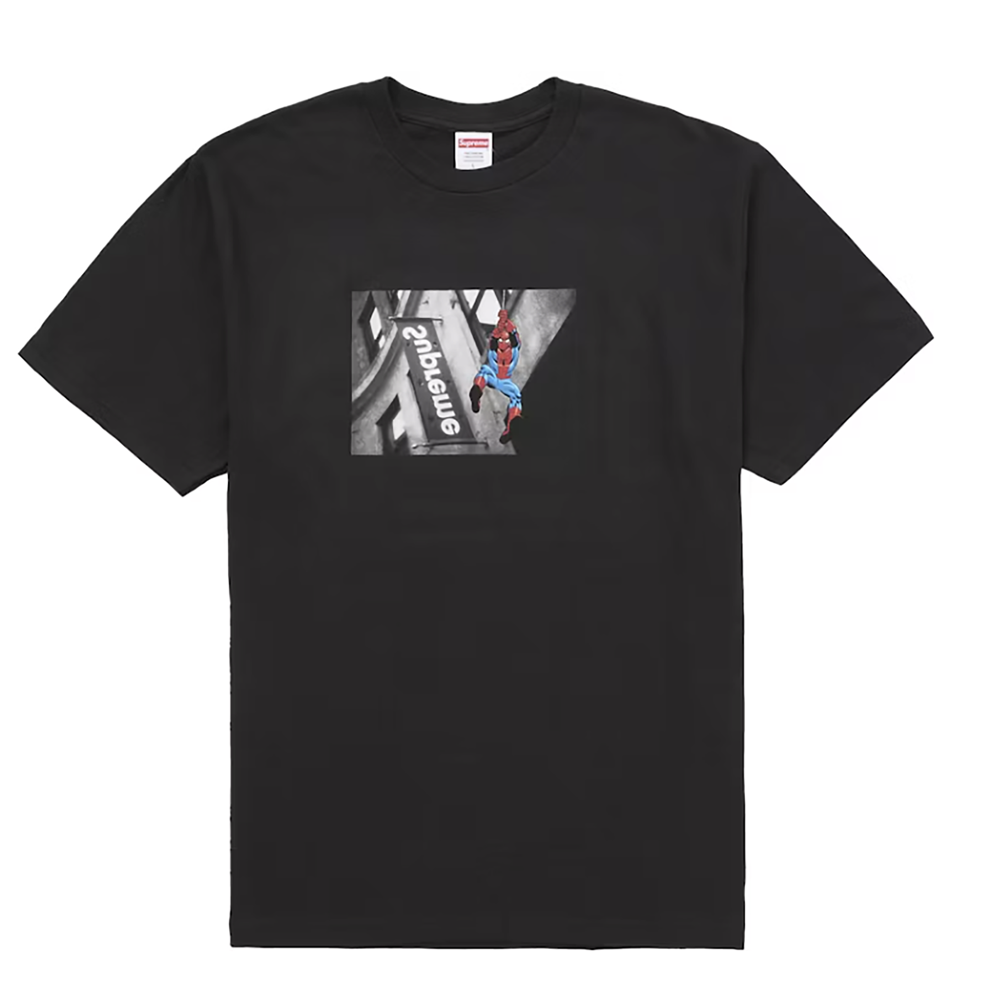 Supreme Spider-Man Tee Black (SS26)