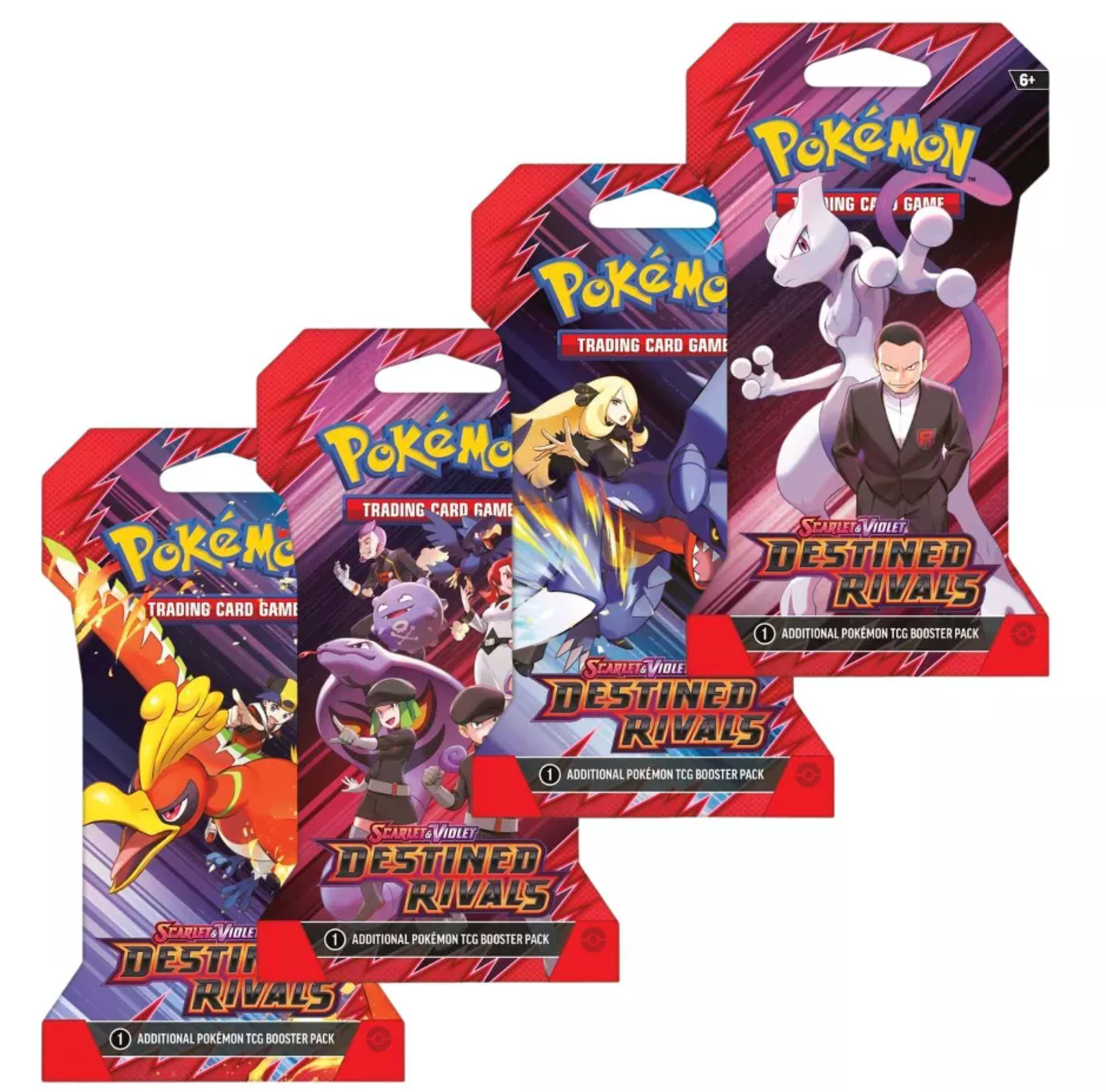 Pokemon Destined Rivals Sleeved Pack (Artwork May Vary)