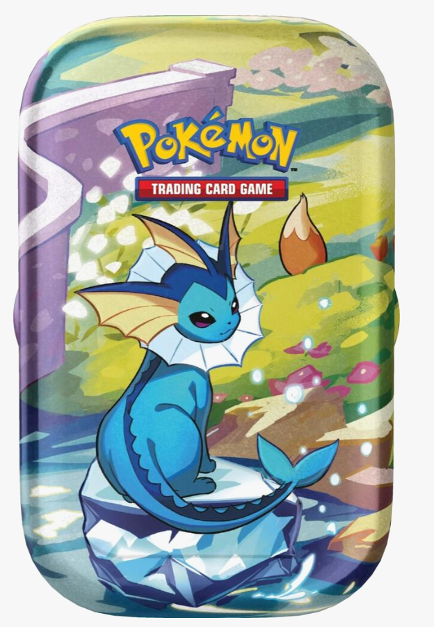 Pokemon Prismatic Evolutions Mini Tin - SV: Prismatic Evolutions (Single Tin / Art Work May Vary)