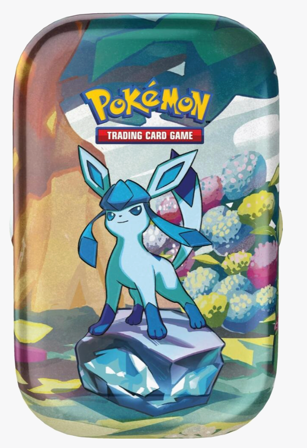 Pokemon Prismatic Evolutions Mini Tin - SV: Prismatic Evolutions (Single Tin / Art Work May Vary)
