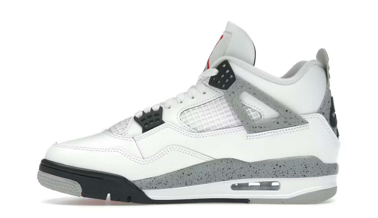 Jordan 4 "White Cement Reimagined" (No Box)