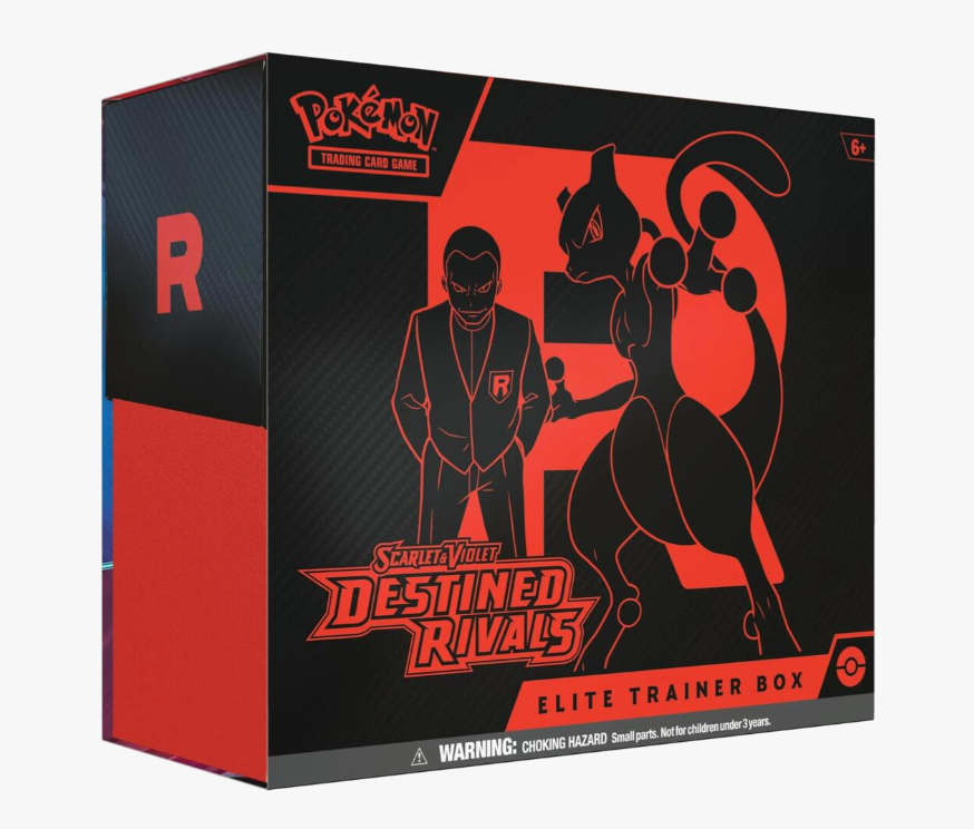 Pokemon Destined Rivals Elite Trainer Box - SV10: Destined Rivals (DRI)