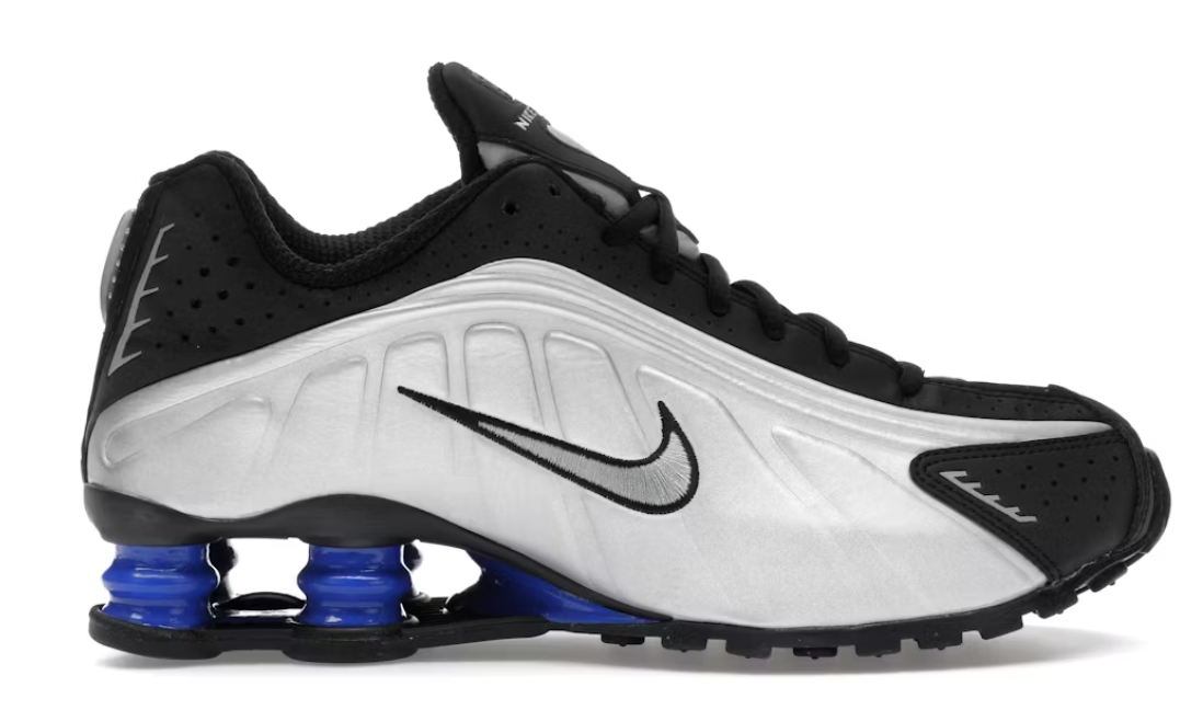 Nike Shox R4 "Metallic Silver Black Racer Blue"