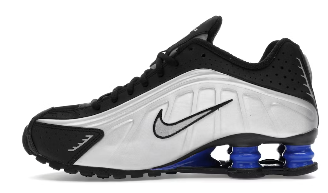 Nike Shox R4 "Metallic Silver Black Racer Blue"