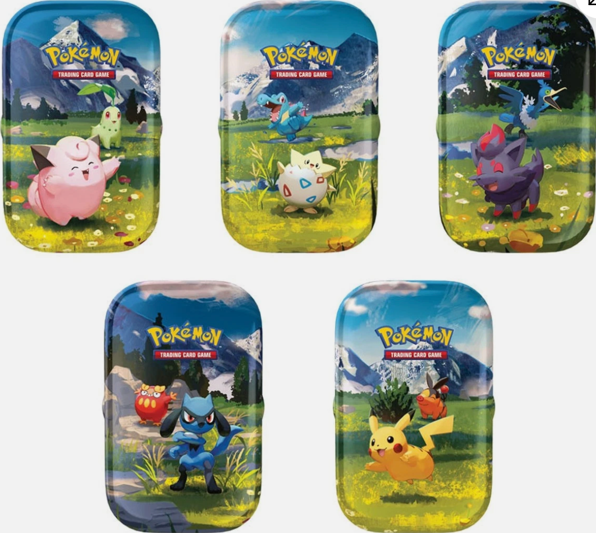 Pokemon Ascended Heros Mini Tin (TIN MAY VARY)