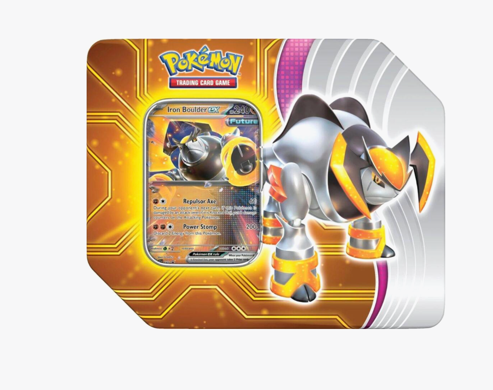 Paradox Destinies Tin [Iron Boulder ex] - Miscellaneous Cards & Products (MCAP)