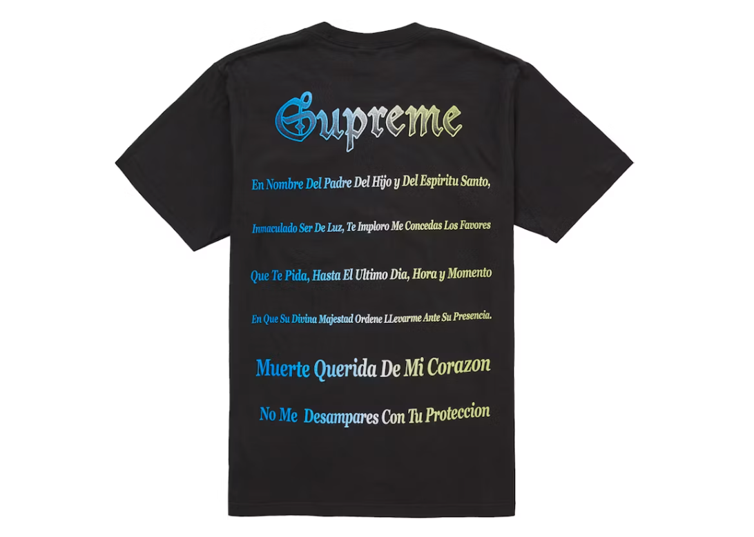 Supreme Grim Reaper Tee Black