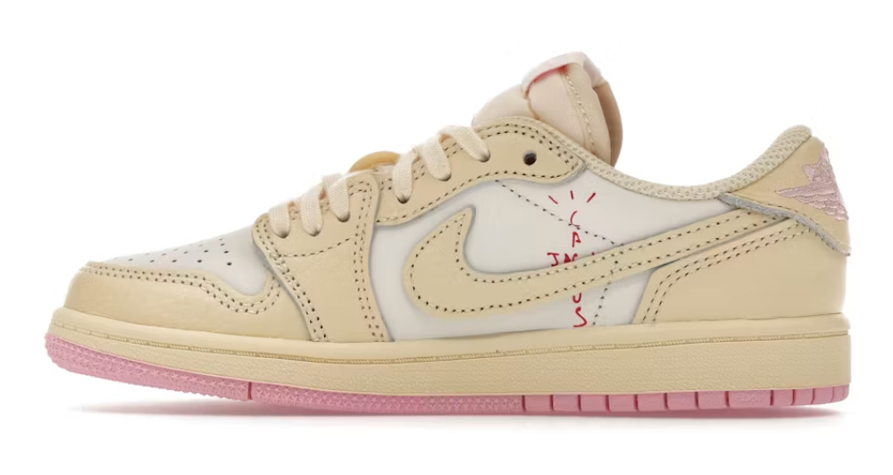 Jordan 1 Retro Low OG SP Travis Scott Shy Pink (PS)