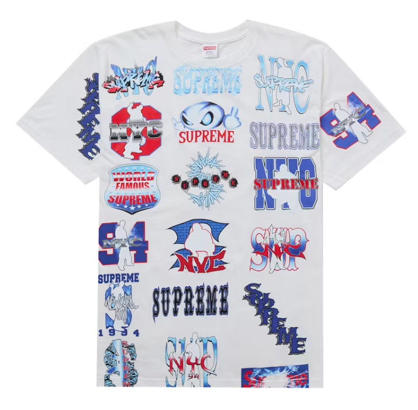 Supreme Flash Tee "White"