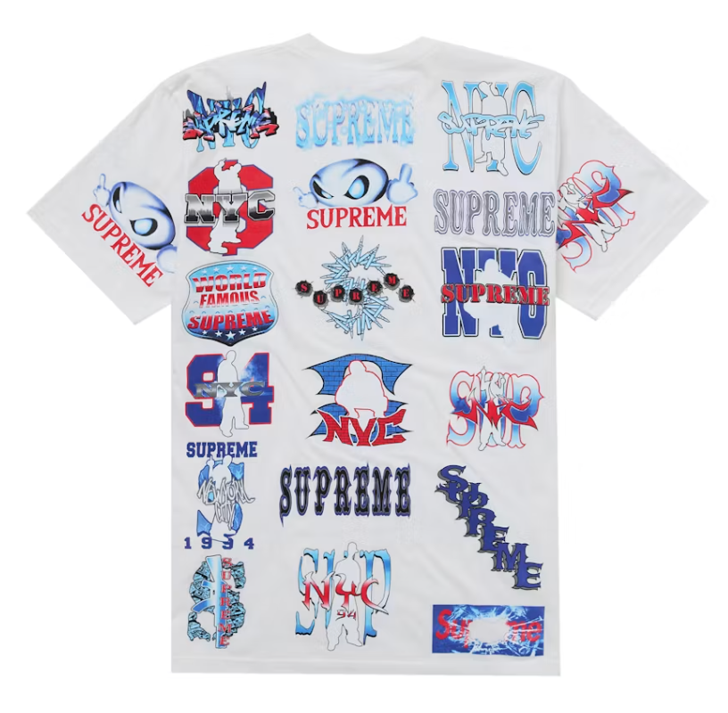 Supreme Flash Tee "White"