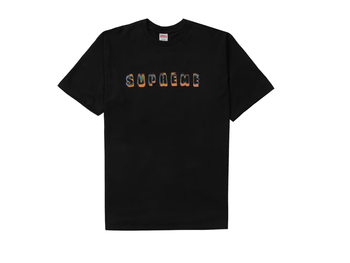 Supreme Stencil Tee "Black"