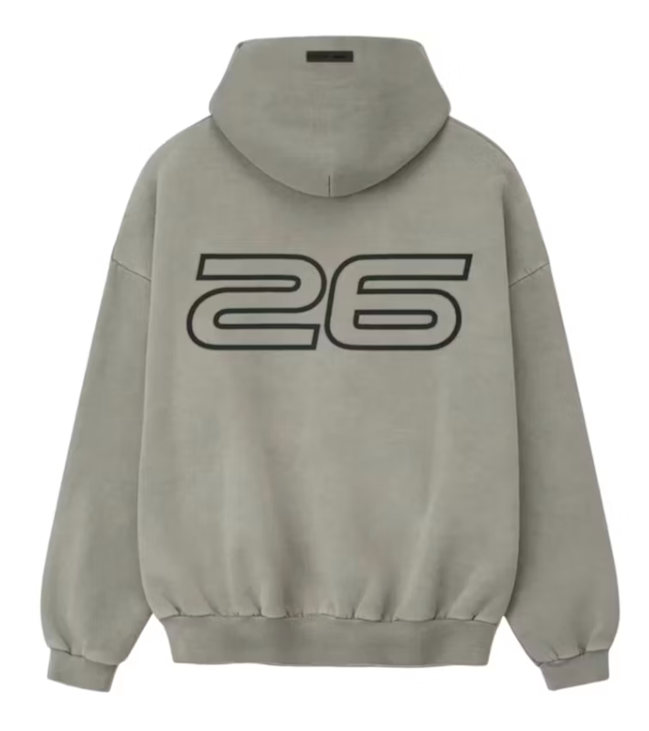 Fear of God Essentials 90's Hoodie "Smoke Grey"
