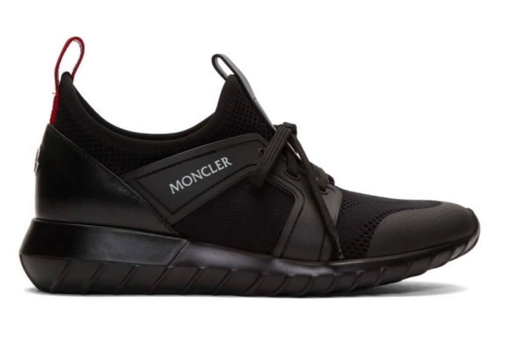 Moncler Black Emilien Sneakers