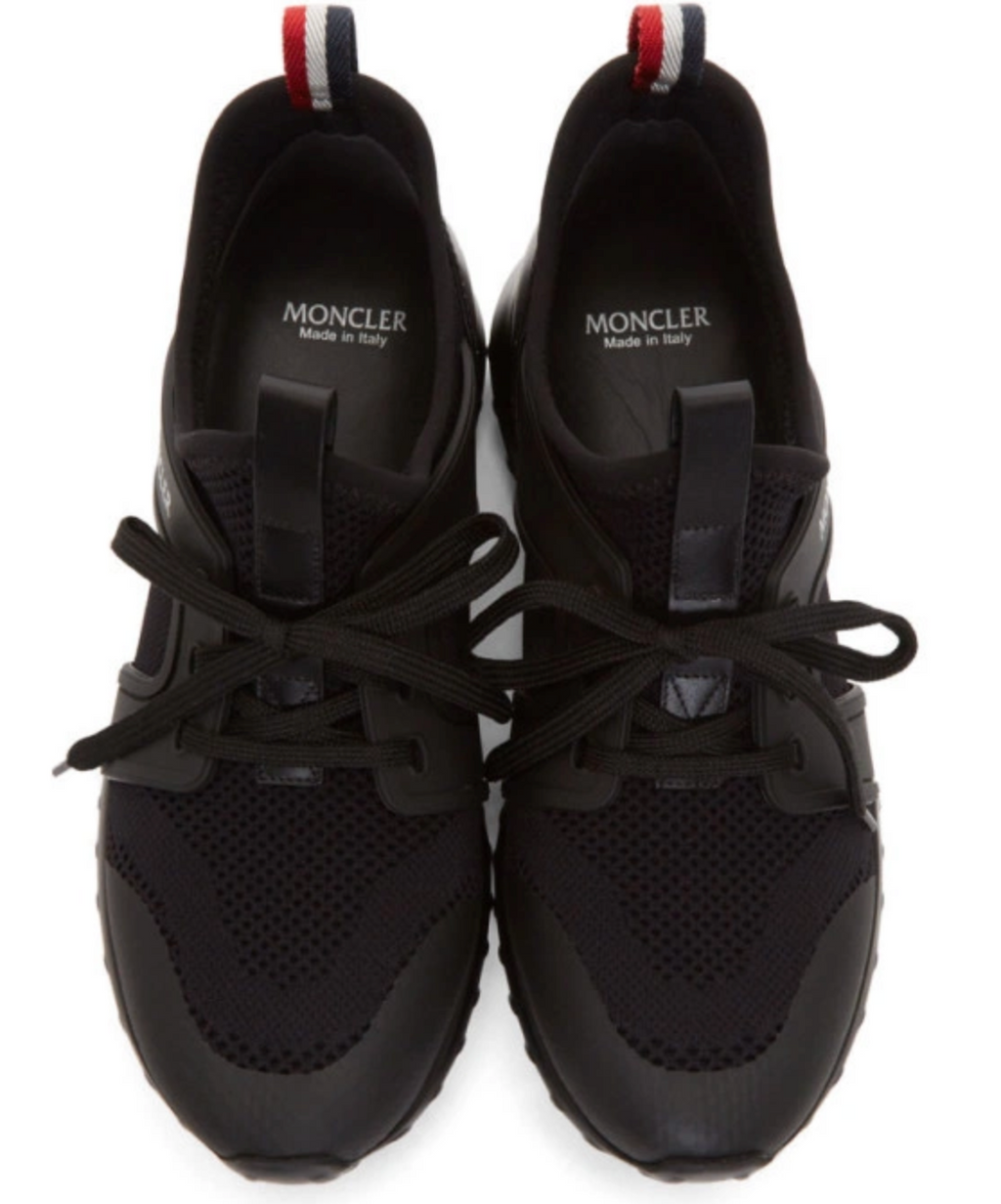 Moncler Black Emilien Sneakers
