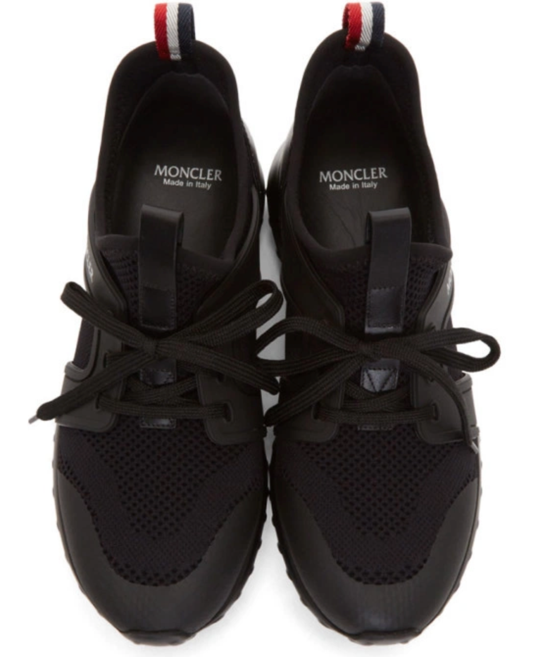 Moncler Black Emilien Sneakers