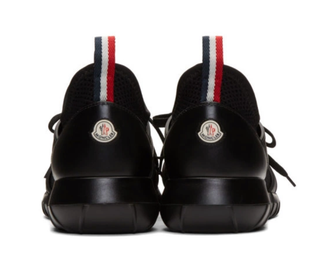 Moncler Black Emilien Sneakers