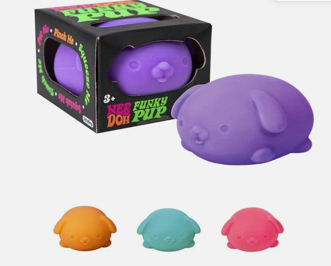 Needoh "Funky Pup" (Color May Vary)