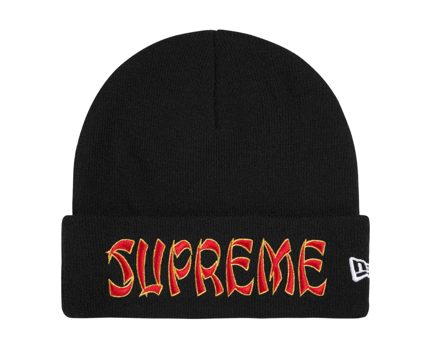 Supreme New Era Action Beanie "Black"