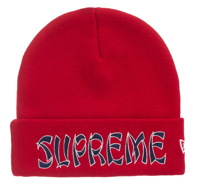 Supreme New Era Action Beanie "Red"