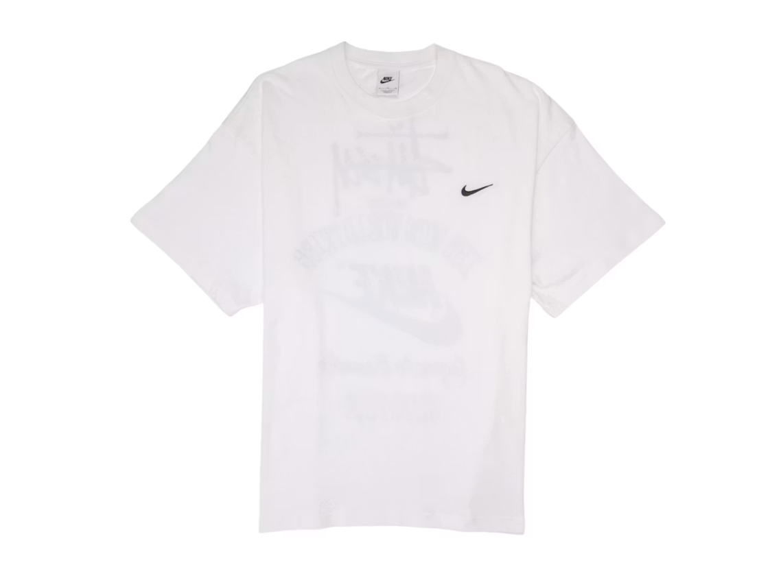 Nike x Stussy The Wide World Tribe T-Shirt "White"