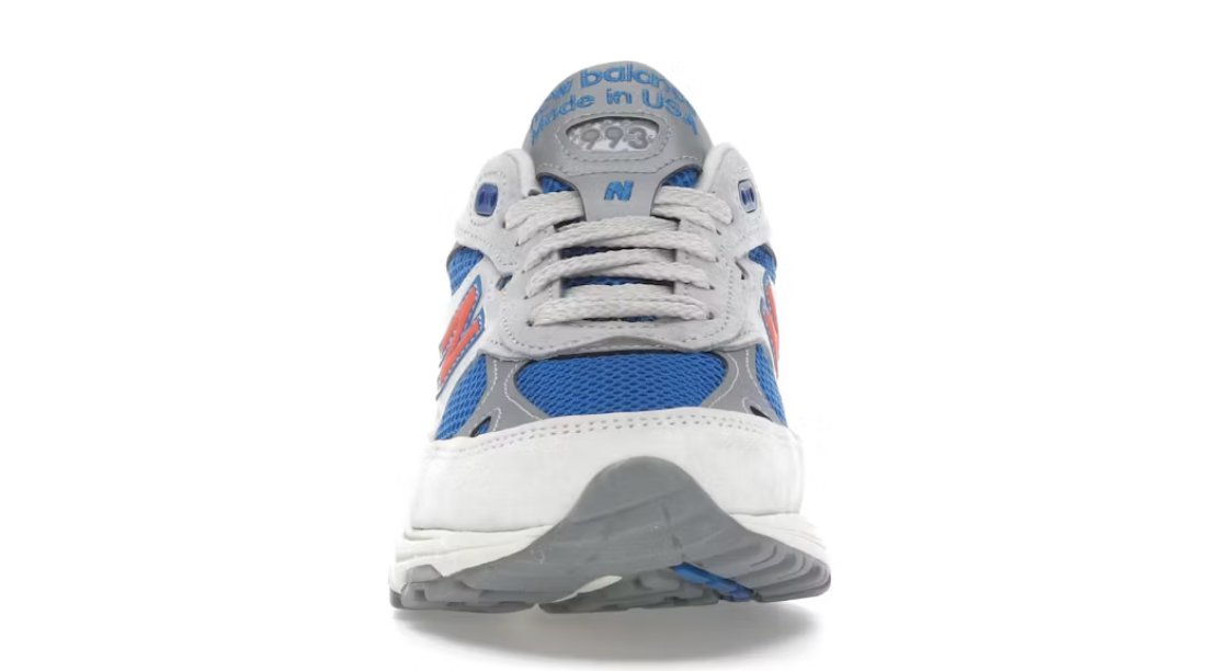 New Balance 993 MiUSA Kith Madison Square Garden Ancient Scroll