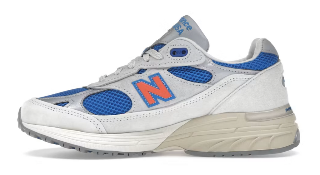 New Balance 993 MiUSA Kith Madison Square Garden Ancient Scroll