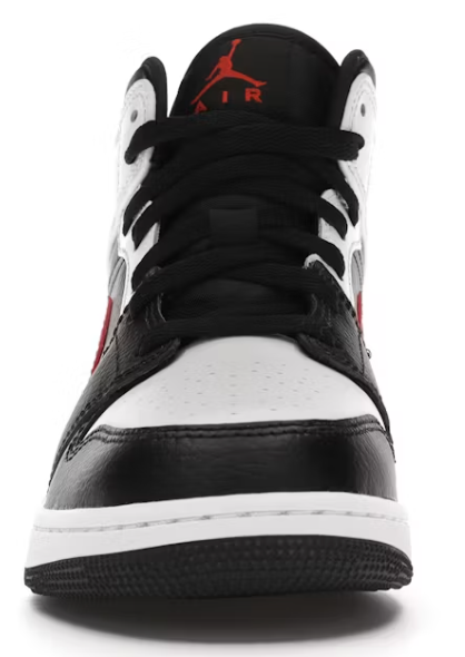 Jordan 1 Mid "White Black Chile Red" (GS)