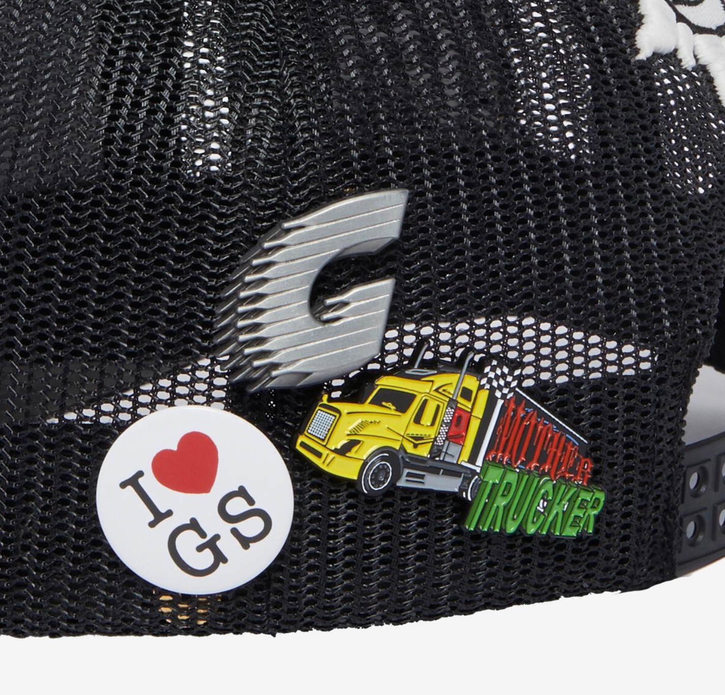 GodSpeed GS FOREVER TRUCKER HAT (Black)