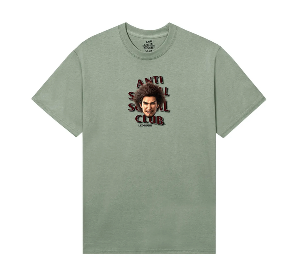 ASSC x Like A Dragon "Ichiban" Stonewashed Green Tee