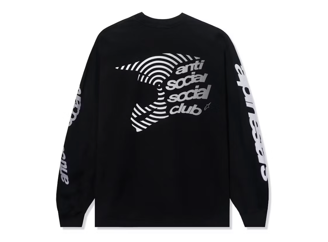 Anti Social Social Club Alpine Stars Helmet L/S Tee