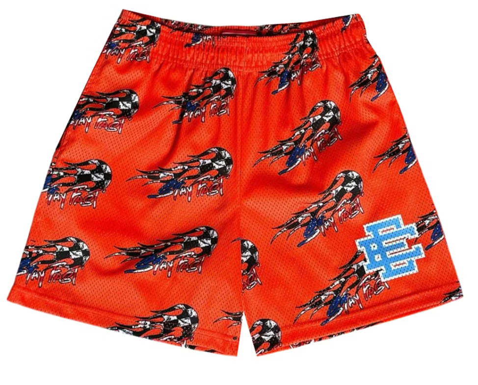 Eric Emanuel x Matty Boy EE Basic/Core Short (Red)