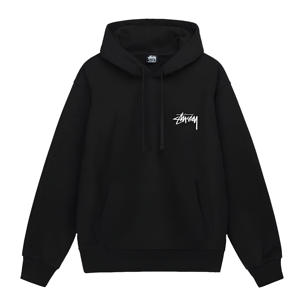 Stussy 8 Ball Fade Hoodie "Black"