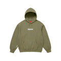 Supreme Box Logo Hooded Sweatshirt "Light Olive" (FW25)