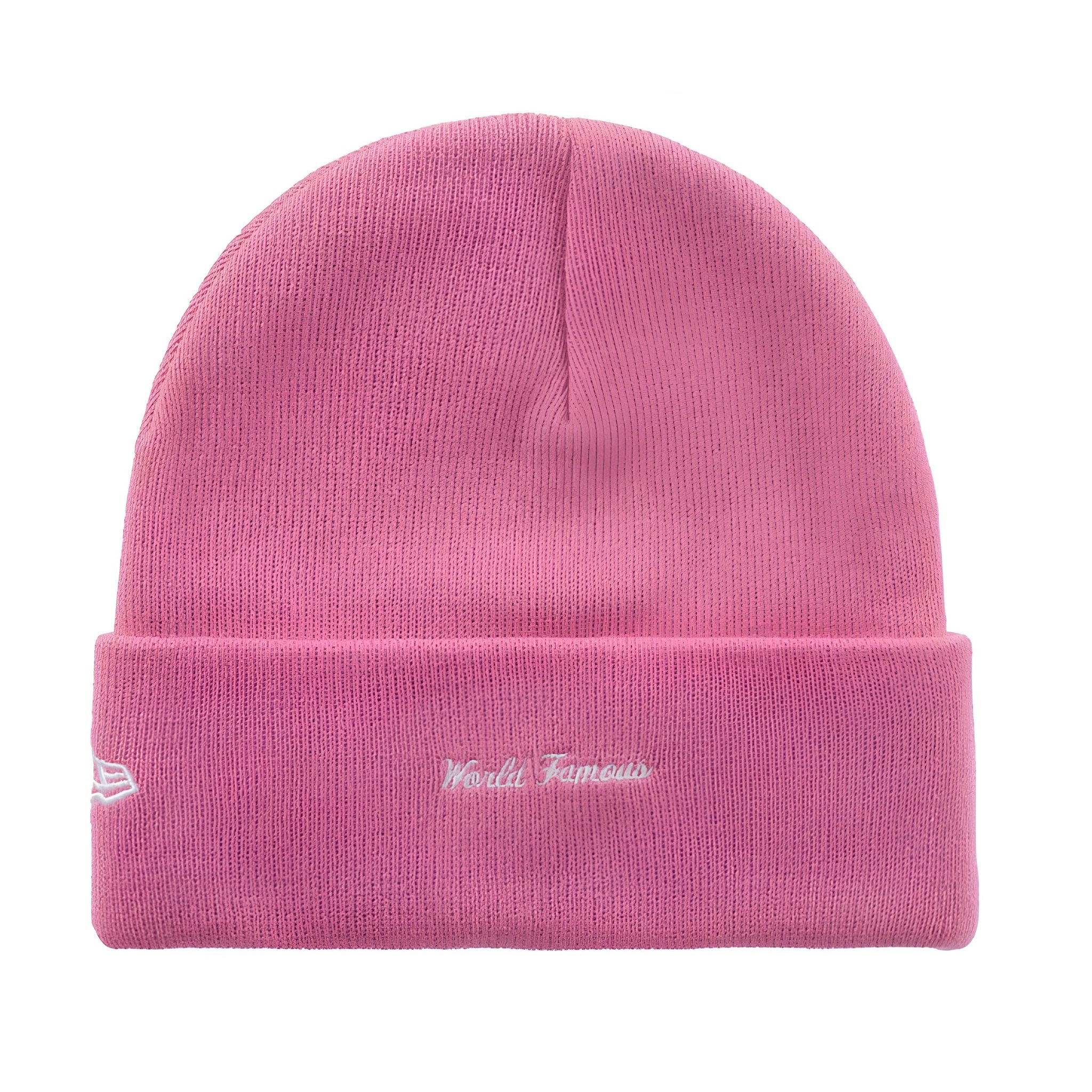 Supreme New Era Box Logo Beanie (FW25) "Magenta"