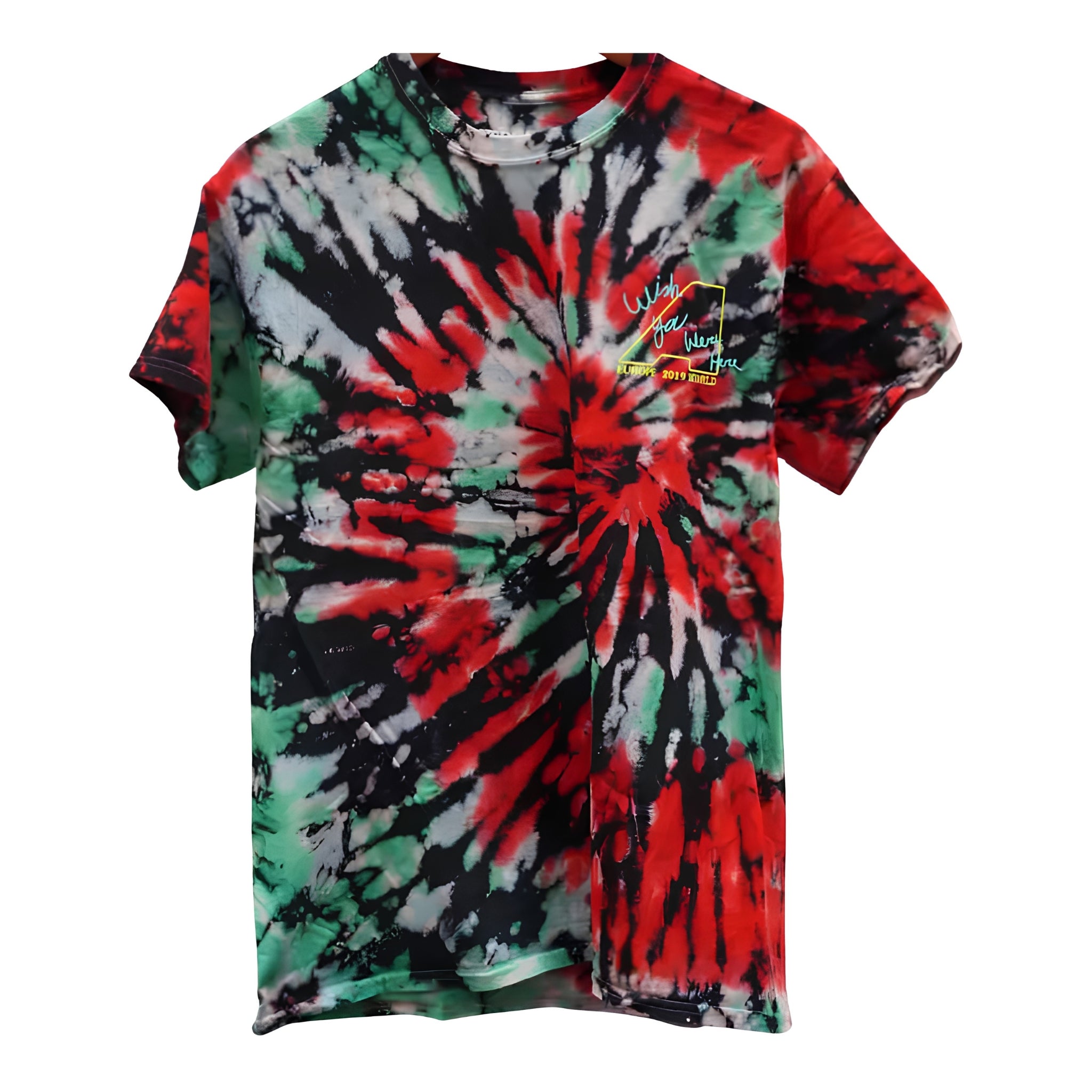 Travis Scott Blink Of An Eye Europe Tour Tee Tie-Dye