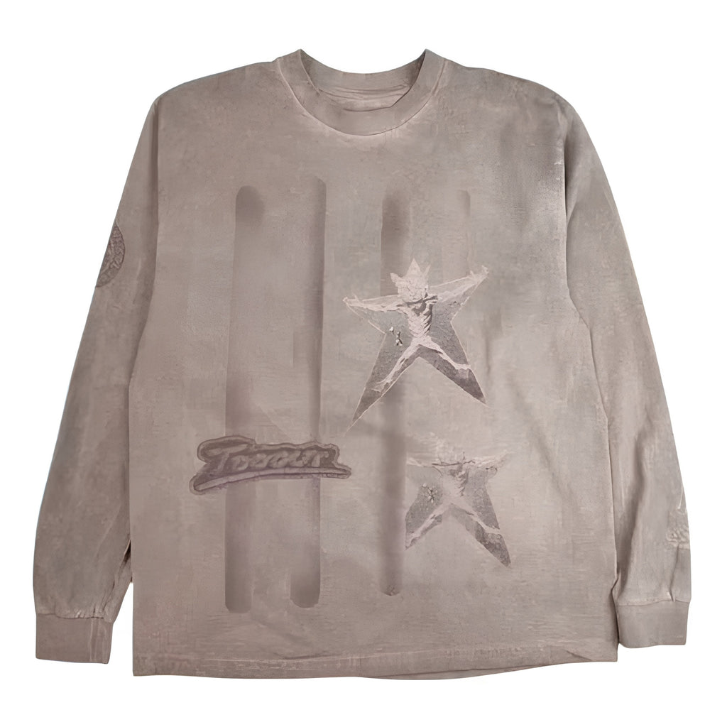 Travis Scott Long Sleeve II Tee Taupe