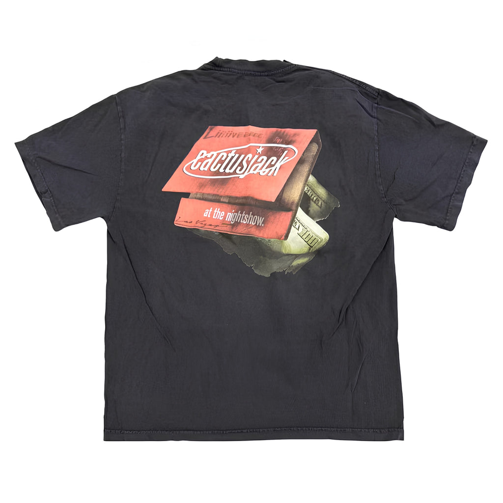 Travis Scott Nightshow Match Tee Black
