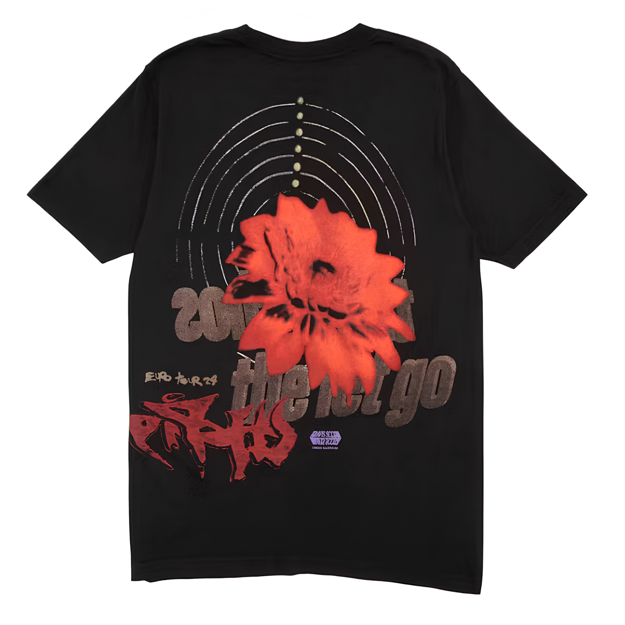 Travis Scott Utopia Echoes Circus Maximus Tee Black