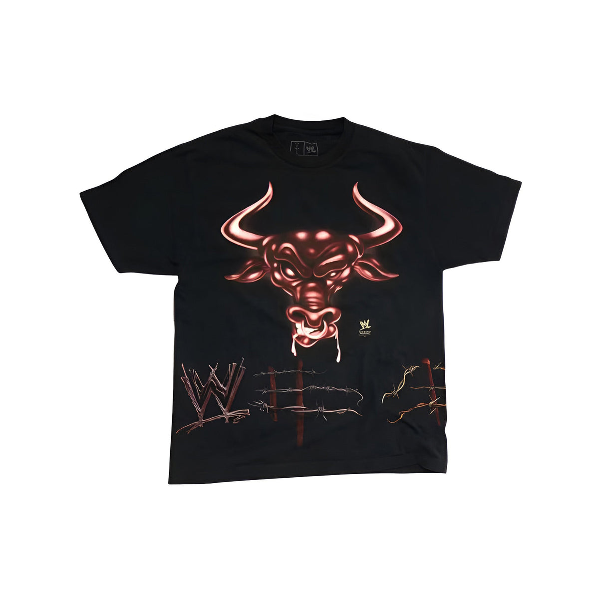 Travis Scott x WWE Know Your Role The Rock Tee "Black"