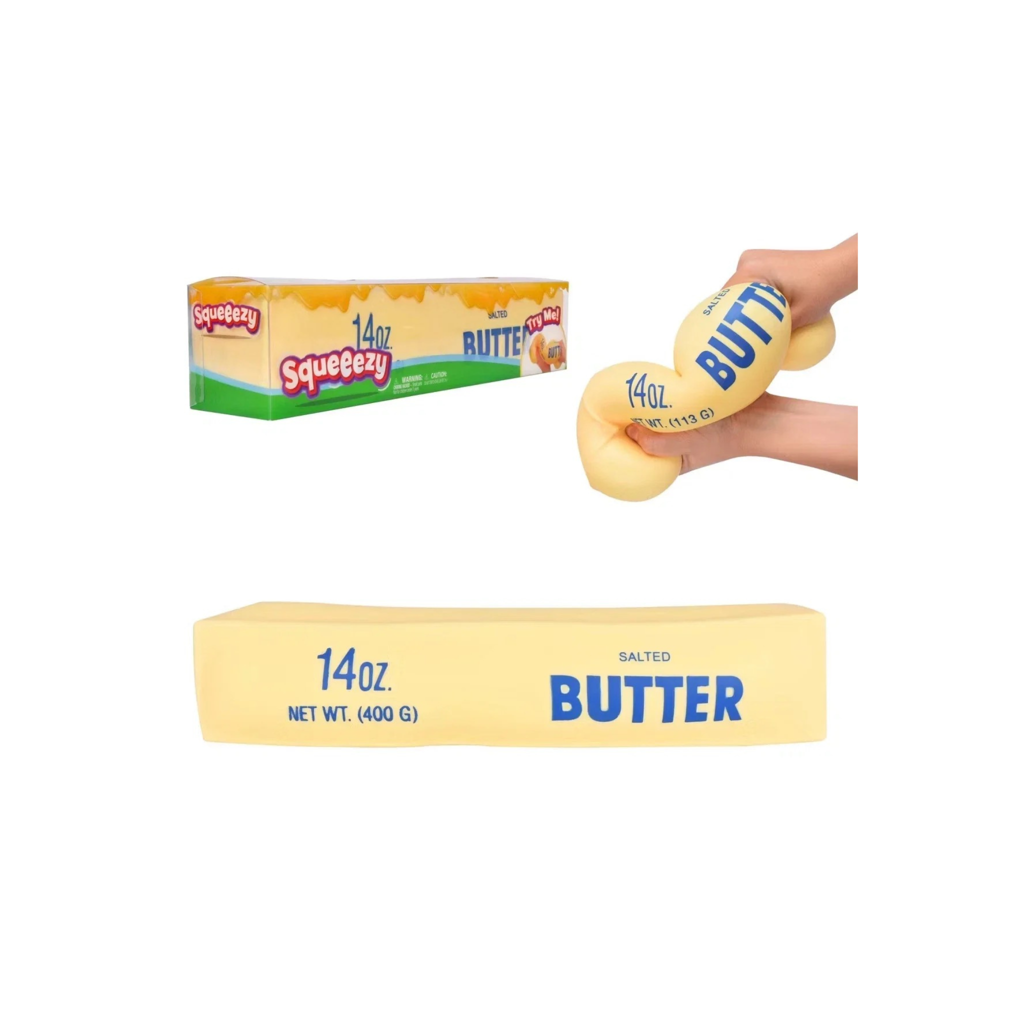 Sunny Days Entertainment Squeezy Butter Sensory Fidget Toy