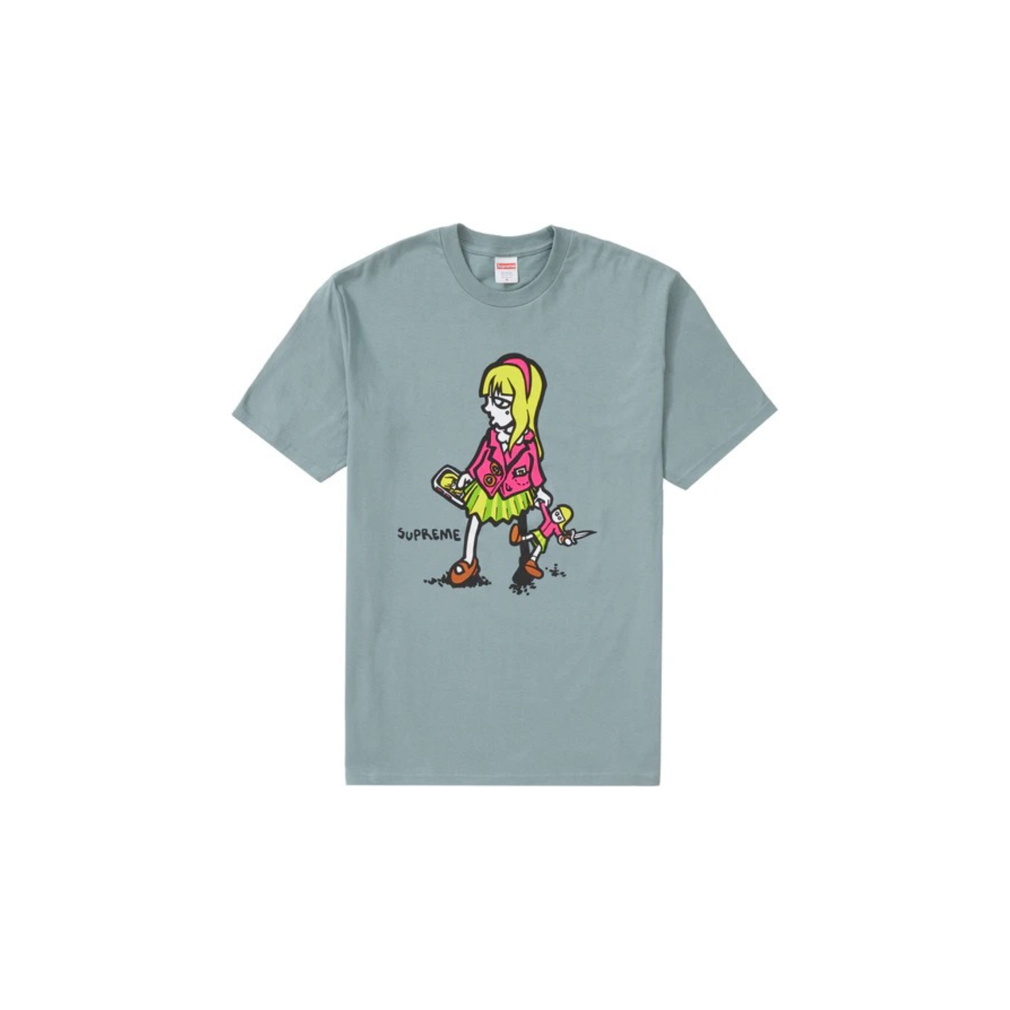 Supreme Suzie Switchblade Tee Sage