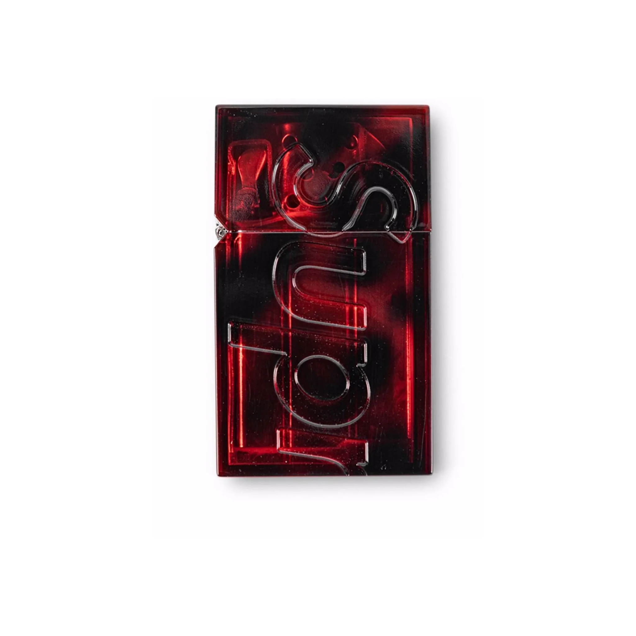 Supreme Tsubota Pearl Hard Edge Lighter (FW21) Red